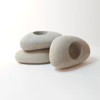 Формы для бетона из Овального камня, силиконовые формы для подсвечника, цементные формы для подсвечника