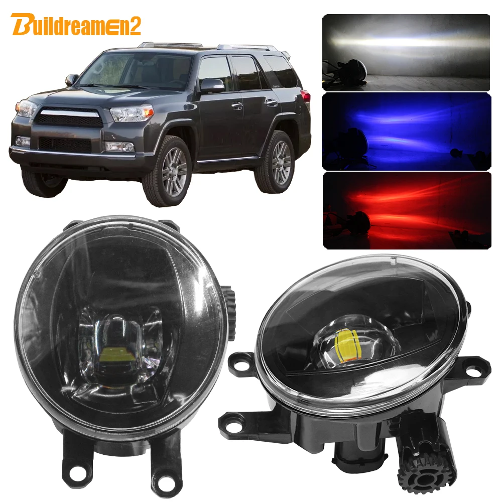 Buildreamen2 для Toyota 4runner 2010 2011 2012 2013 автомобиля H11 светодиодный туман светильник сборки