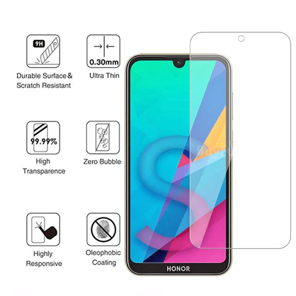 Закаленное стекло 2-в-1 для huawei honor 8 s стеклянная защита экрана honor8s KSE-LX9 HD защитное -