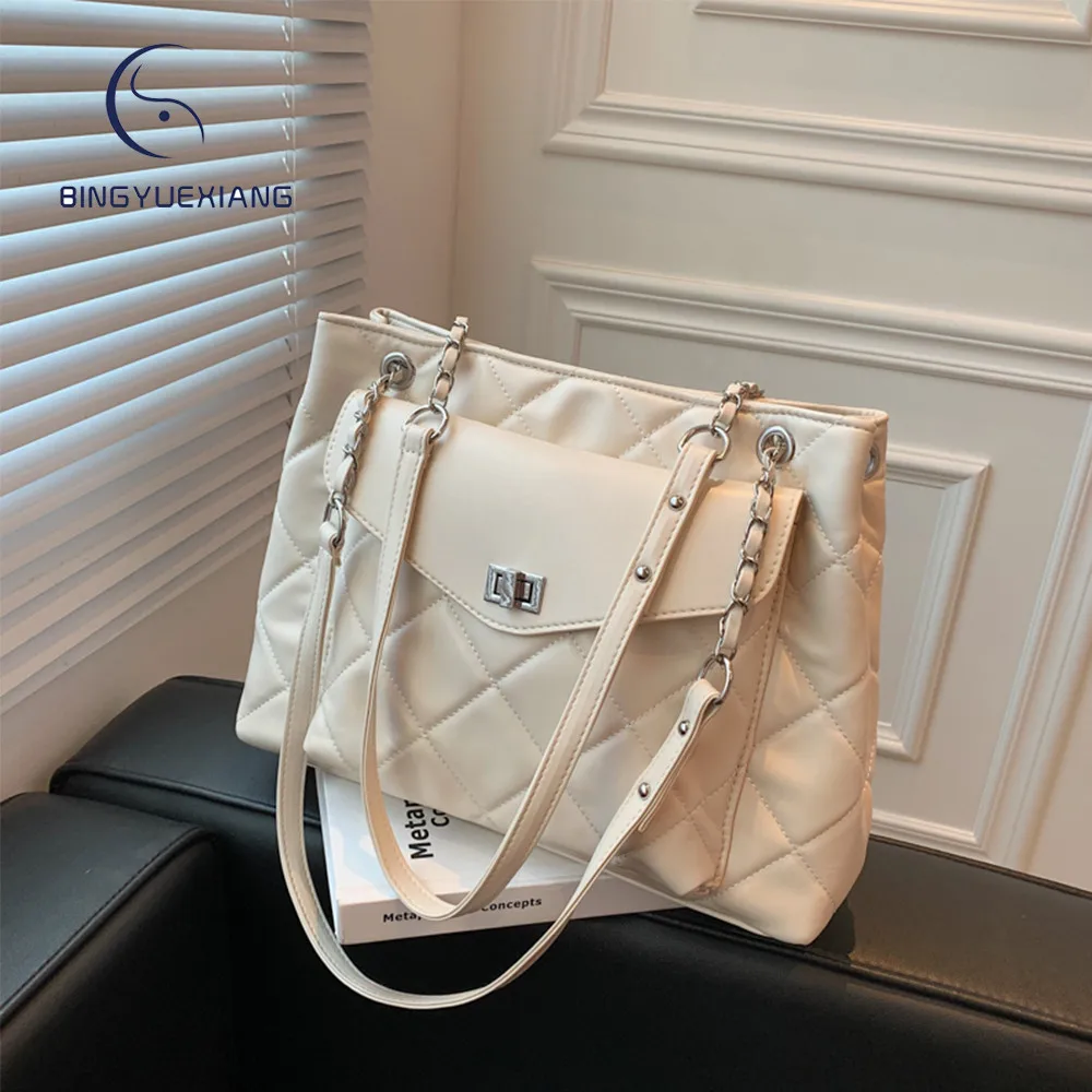 

Новинка 2021, стильная женская сумка через плечо, модная Высококачественная кожаная женская сумка-мессенджер, однотонная дизайнерская женск...