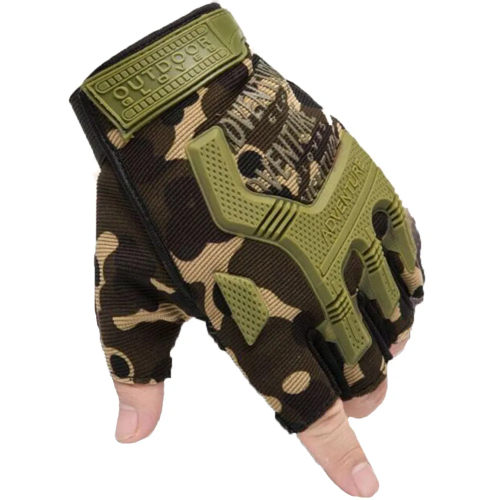 

New Half-Finger Riding Gloves Cycling Bike Motorcycle Racing Antiskid Outdoor Sports Tactical Training Protection Fitness Gear