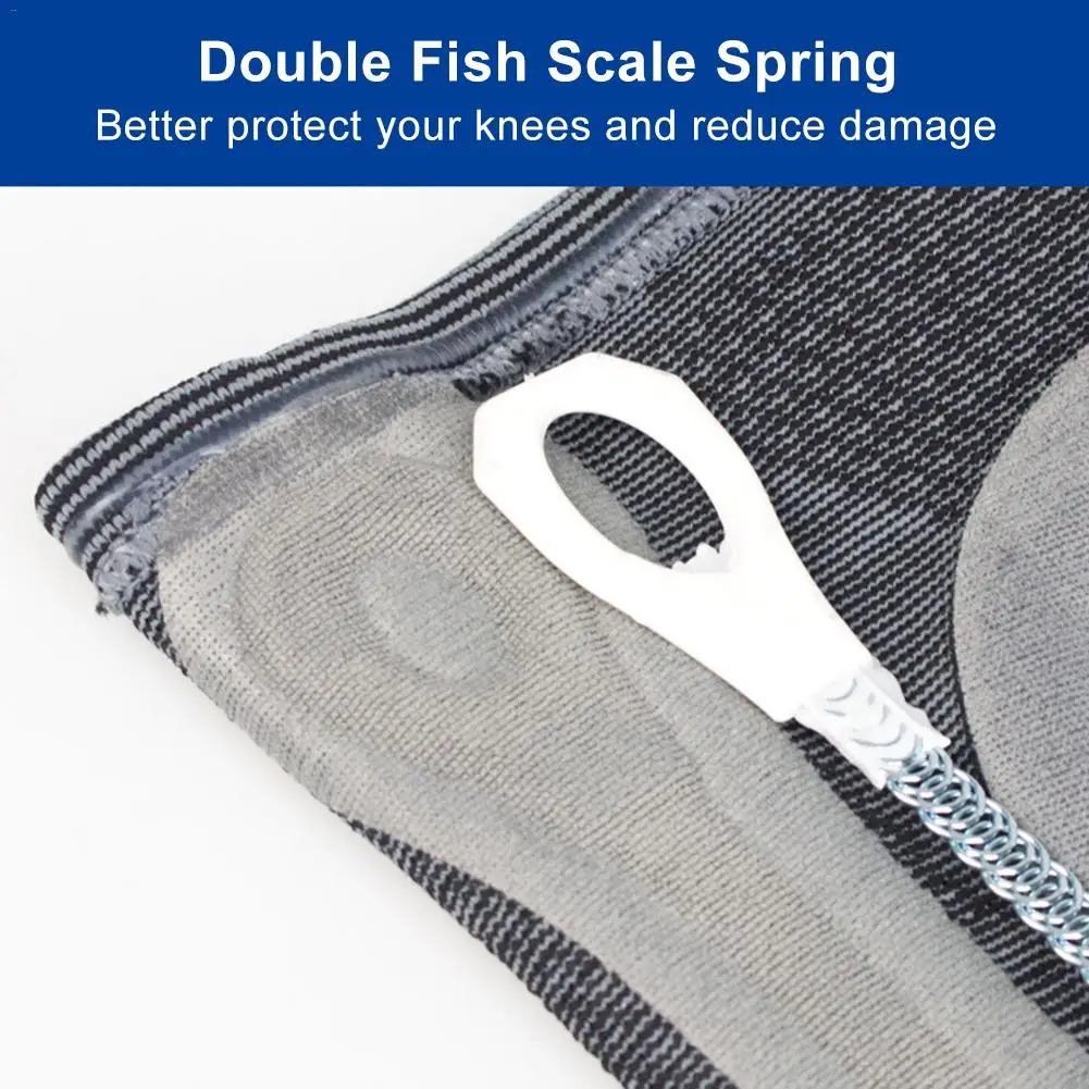 1PC Sports Kneepad Men Pressurized Elastic Knee Pads Support Fitness Gear For Basketball Volleyball Brace Protector Silicone Pad | Спорт и