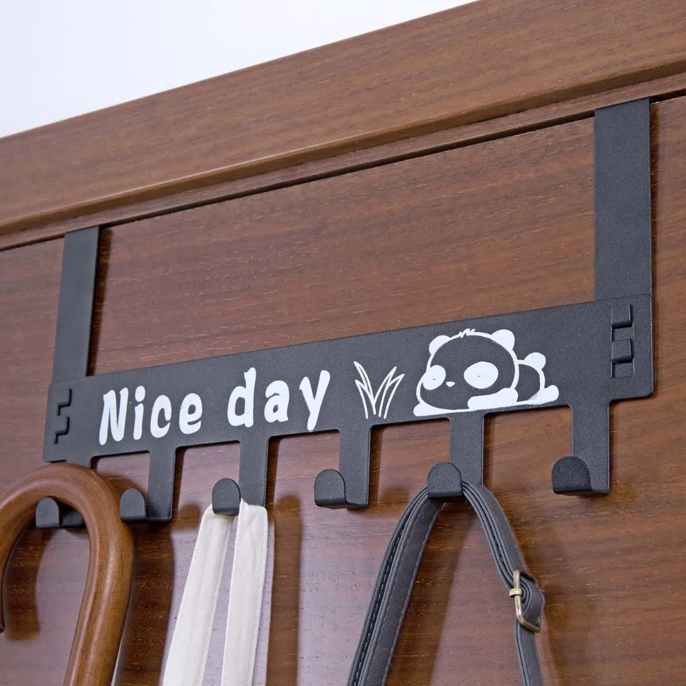 

Fashion Over Door Hanger Hook Nice Day Quote Clothes Hanging Hanger Rack Hook Over Door With 6 Hooks Home