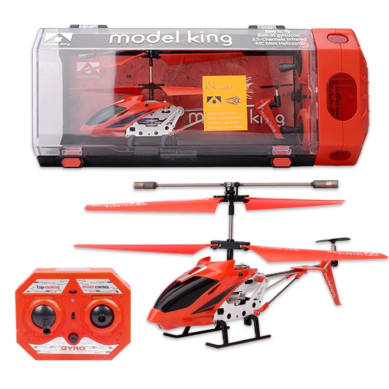 Мини-Дрон Радиоуправляемый вертолет 3 5 канала устойчивый к падениям сплав