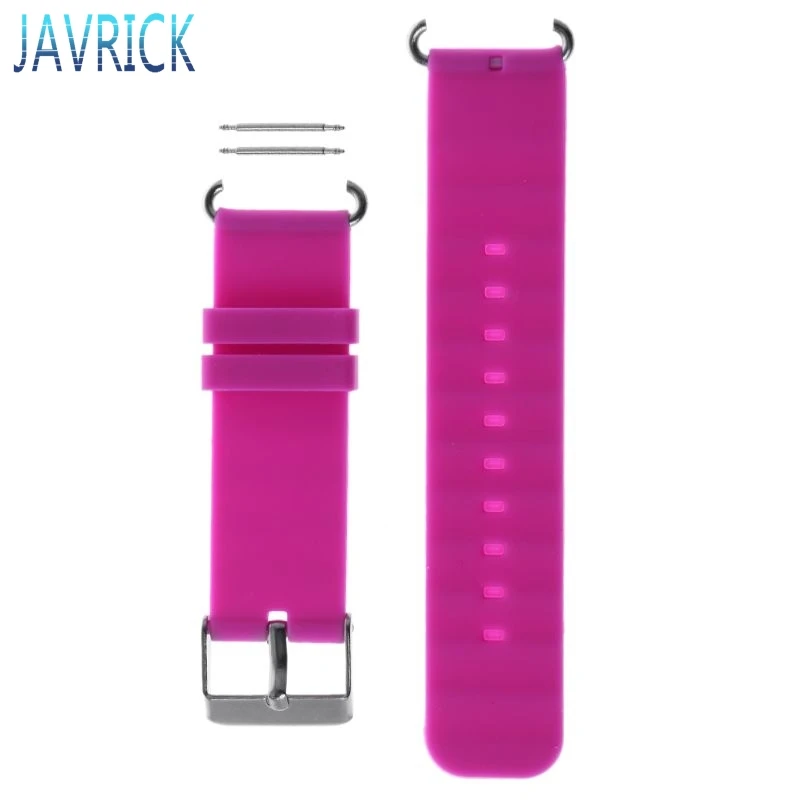 Детские Сменные Мягкие силиконовые наручные часы ремешок для детских умных