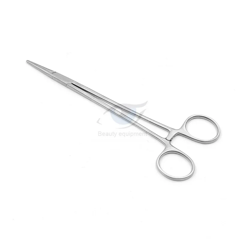 Кровоостанавливающие щипцы прямые для кровеносных сосудов встроенные