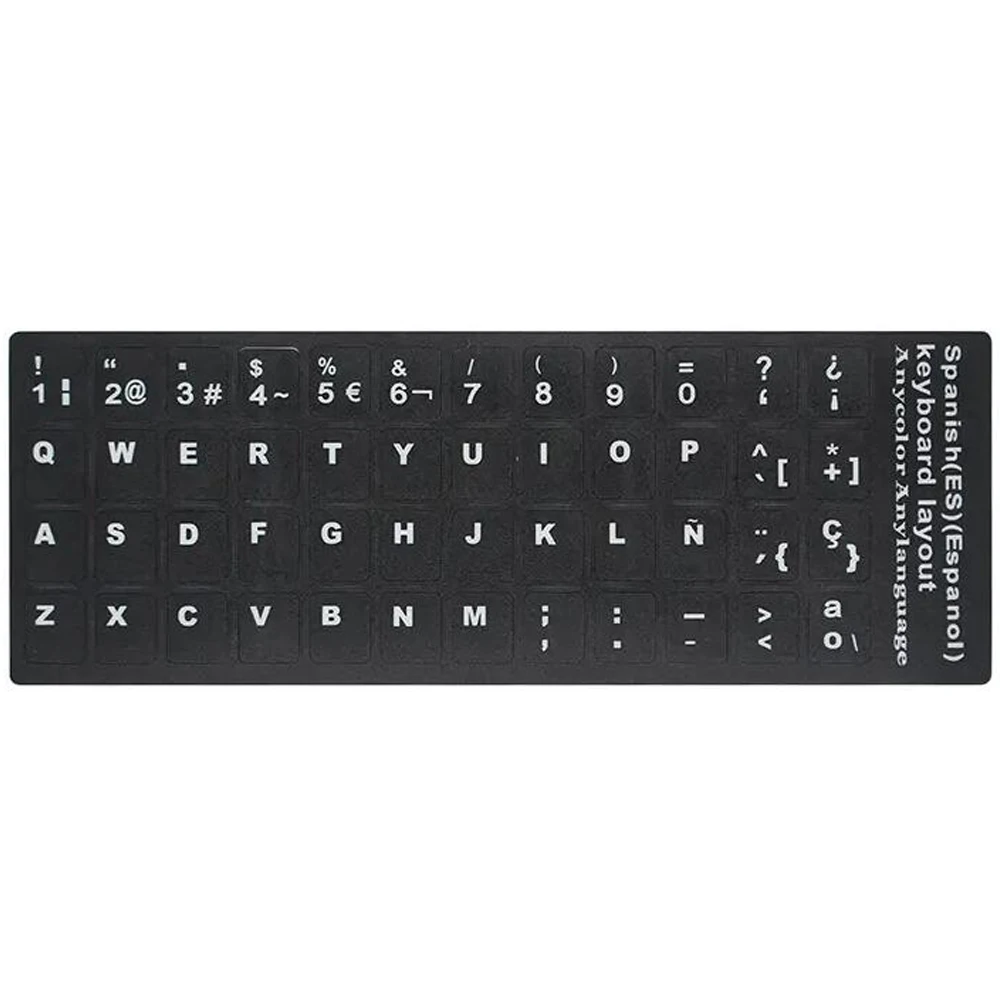Standard Laptop Notebook Keyboard Stickers Russian French Italian Arabic Spanish German Japanese Hebrew Korean Thai Language | Компьютеры