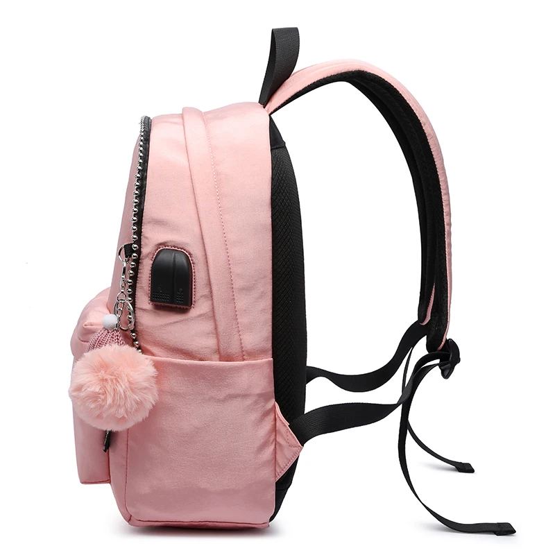 MARVEL fashion teenager travel backpack USB Charging school bag nylon waterproof bookbag mochila Large capacity backpack