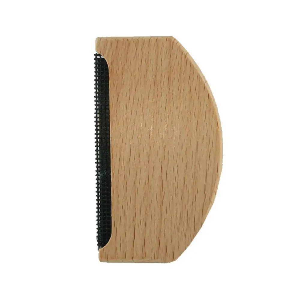 Wooden handle Инструменты для чистки белья, мини-Машинка для удаления ворса, триммер для волос, ручная машинка для резки гранул, портативный эпилятор, триммер для одежды - Цвет: Wooden handle