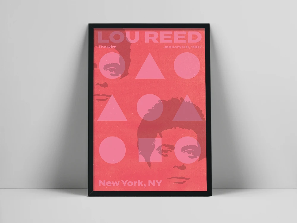 

Hip Hop Rap Singer Lou Reed Music Band Poster Colorful Canvas Painting Pop Music Album Art Painting Living Room Home Decor Gift
