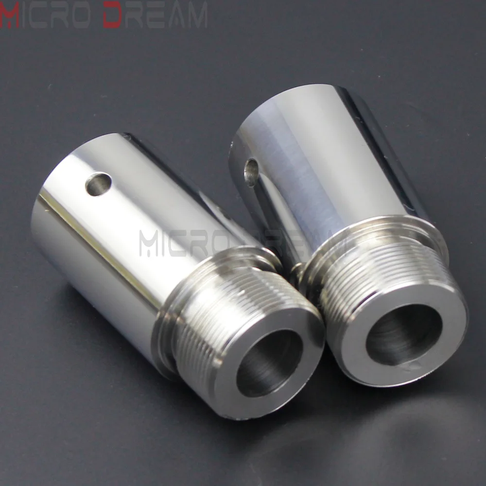 Пара мотоциклетных удлинителей из нержавеющей стали вилка 39 мм 2 дюйма для Harley