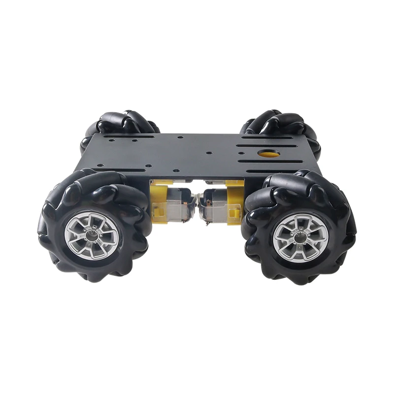 SZDOIT 4WD 60mm/65mm Mecanum Wheel Smart Robot Metal Car Chassis Kit 4pcs TT Motors Unassembled for DIY Maker Learning | Игрушки и хобби