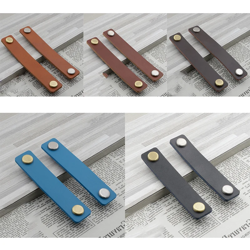 

Leather Furniture Single Hole Pull Handle Knob For Doors Cabinets Cupboards V S