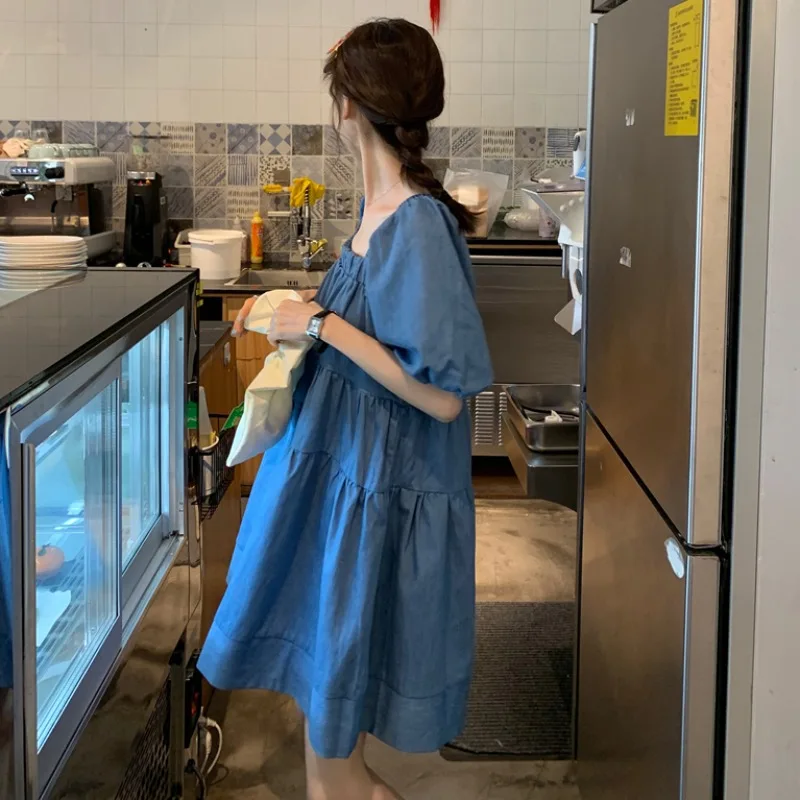 

Skirt Women's Summer Dress 2021 New Design Sense Niche Platycodon Grandiflorum First Love Dress French Small Temperament Dress