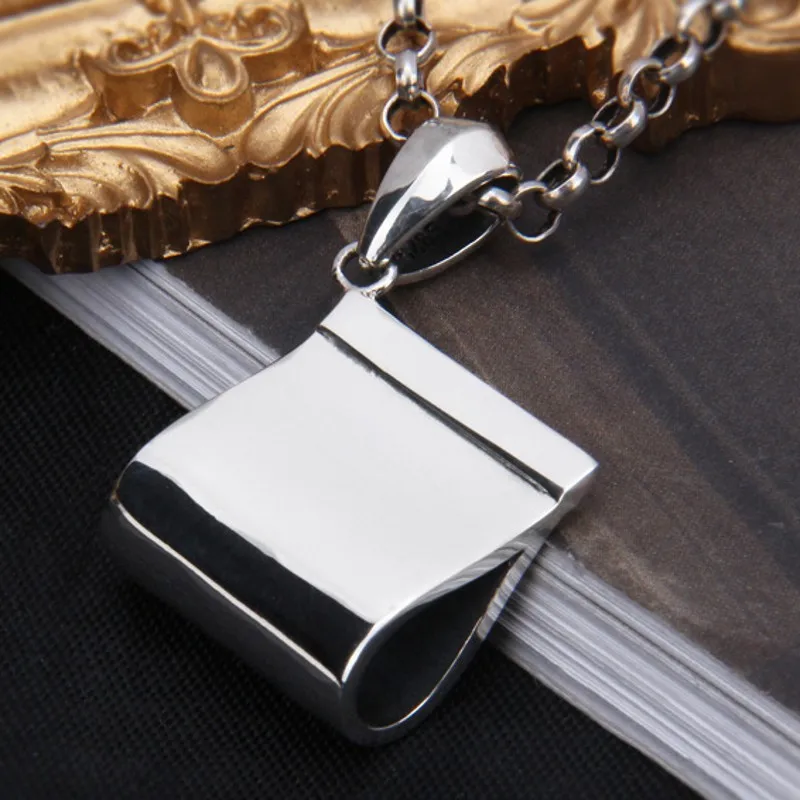 Подвеска-кошелек из серебра 100% пробы мужская и женская