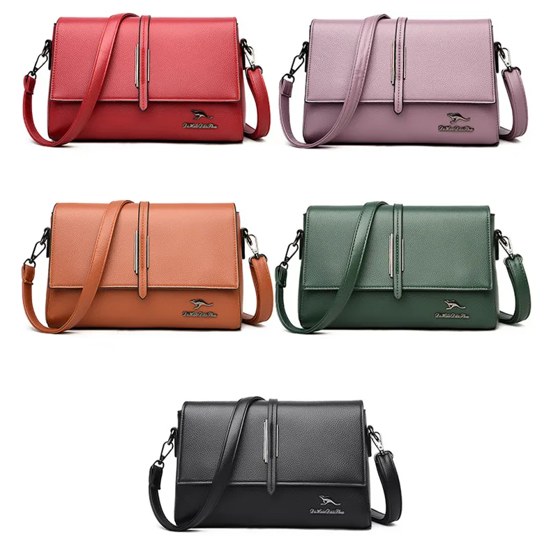 

New Style Lady Fashion Shoulder Bag High Quality Leather Messenger Bag Luxury Brand Luxury Handbag Women Mobile Phone Bag 2021