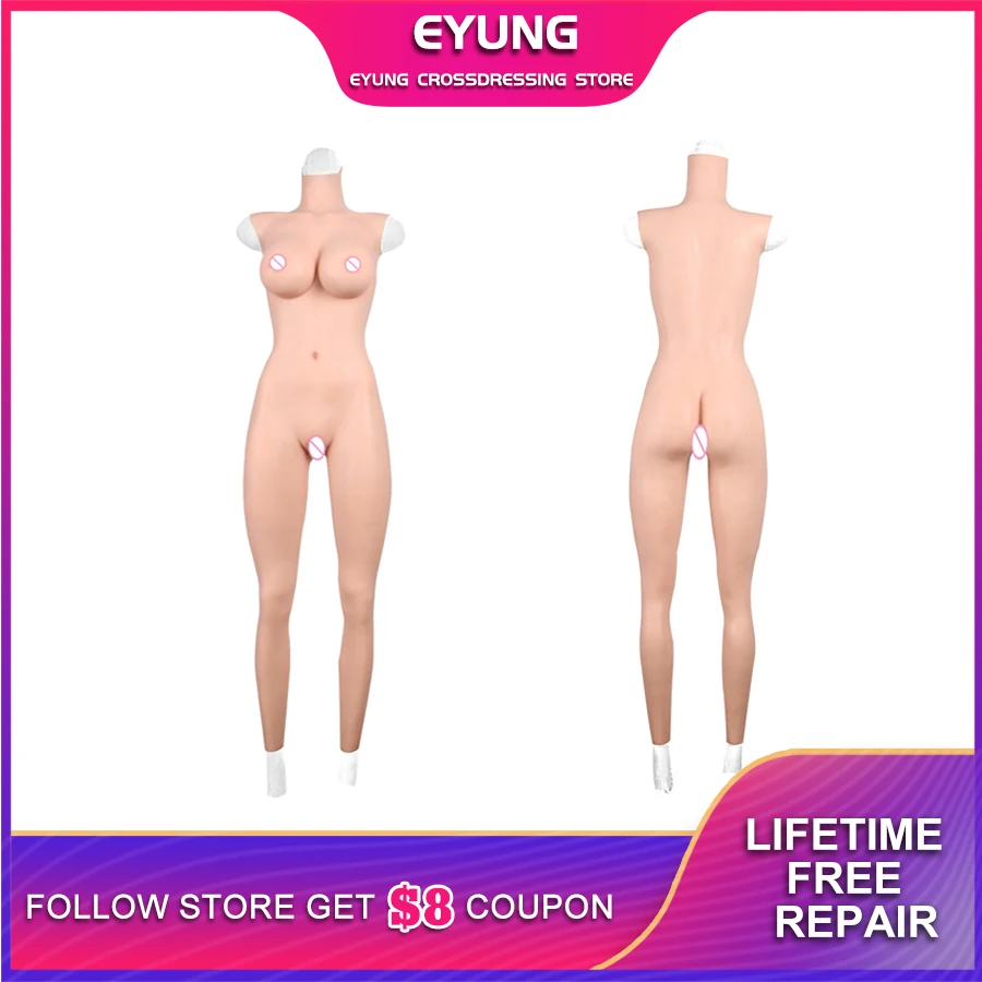 Drag Queen Vigana с мемом для трансвеститов киска поддельные грудь силиконовая формы