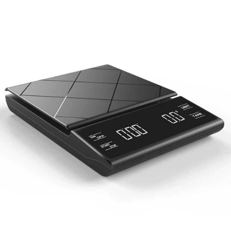 

Kitchen Scale,Coffee Electronic Scale,With Timer Peeling Function,Auto Close High-Precision Sensor,3KG