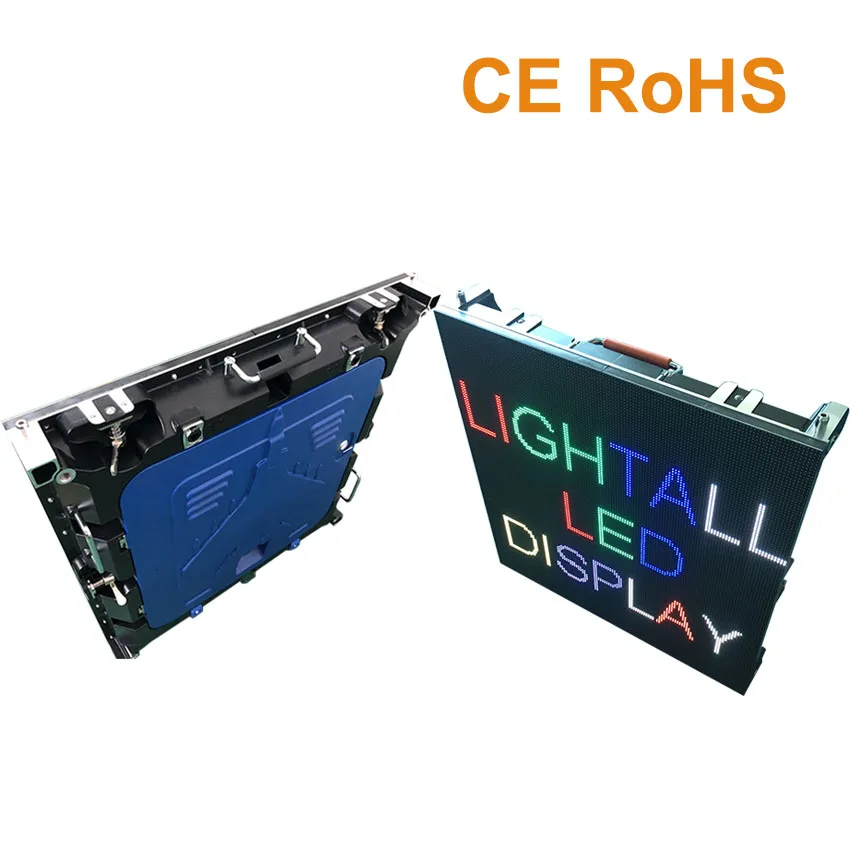Матричный рекламный щит P5 IP65 640*640 мм светодиодный дисплей наружный RGB 320*160 модуль