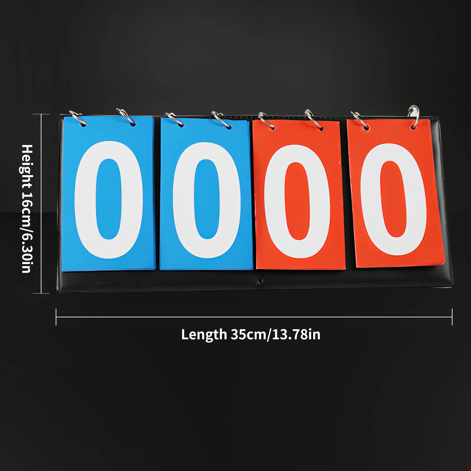 

Sports Scoreboard Bright Red And Blue Colors 4-Digit Large Number Size Score Counting Score Board For Sports Competitions