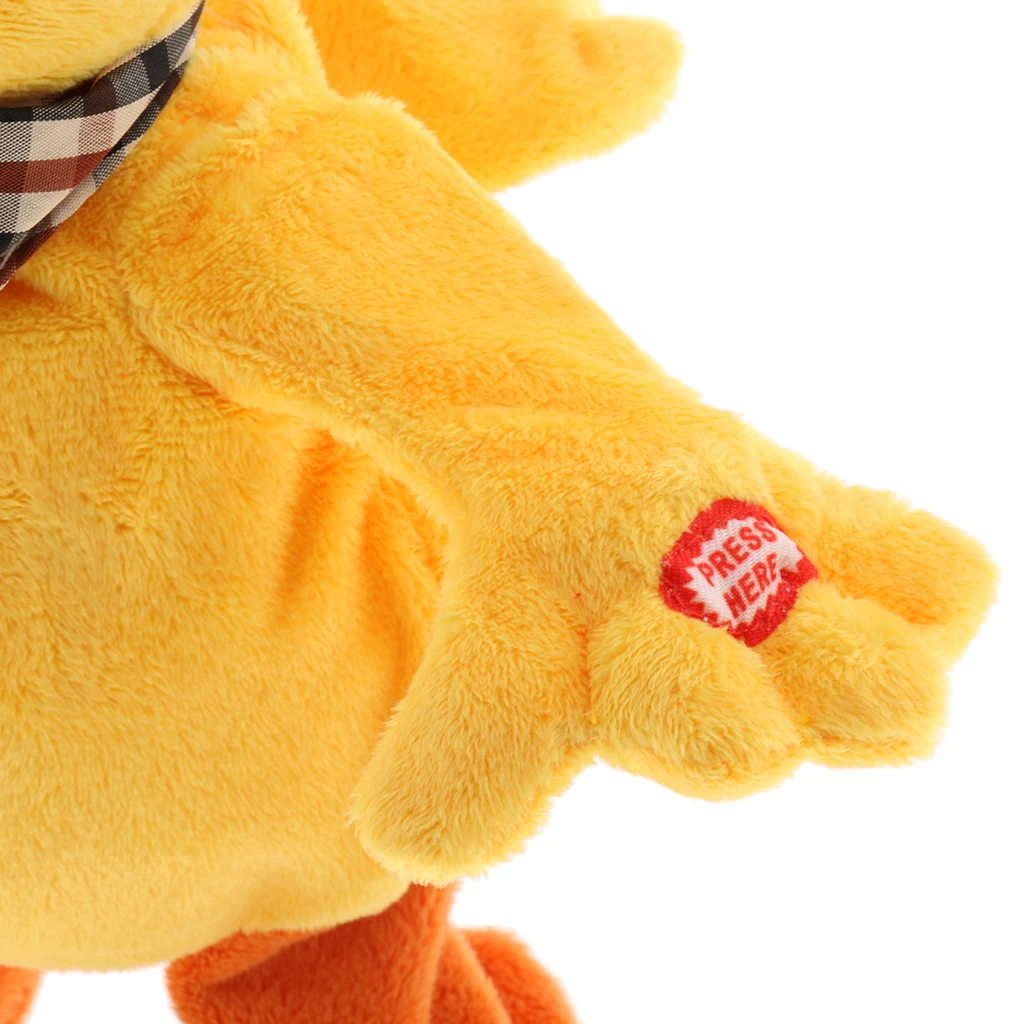 

Kids Developmental Electronic Singing Dancing Plush Animal Doll Toy -Duck