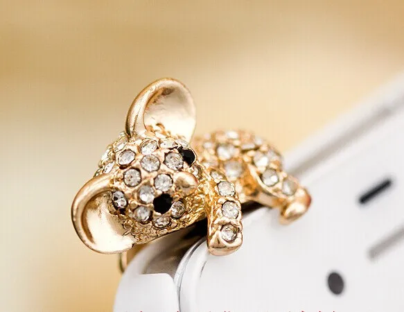 fashion style cute koala design mobile phone ear cap dust plug for smart phone cute phone accessories free global shipping
