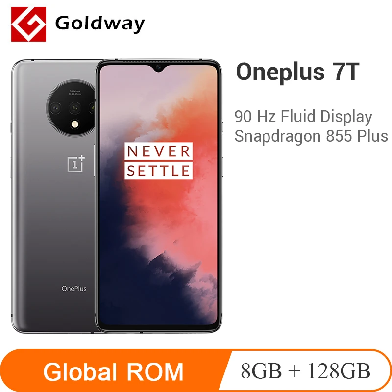 Глобальный Встроенная память OnePlus 7 T 8 Гб Оперативная 128 Мобильный телефон Snapdragon 855