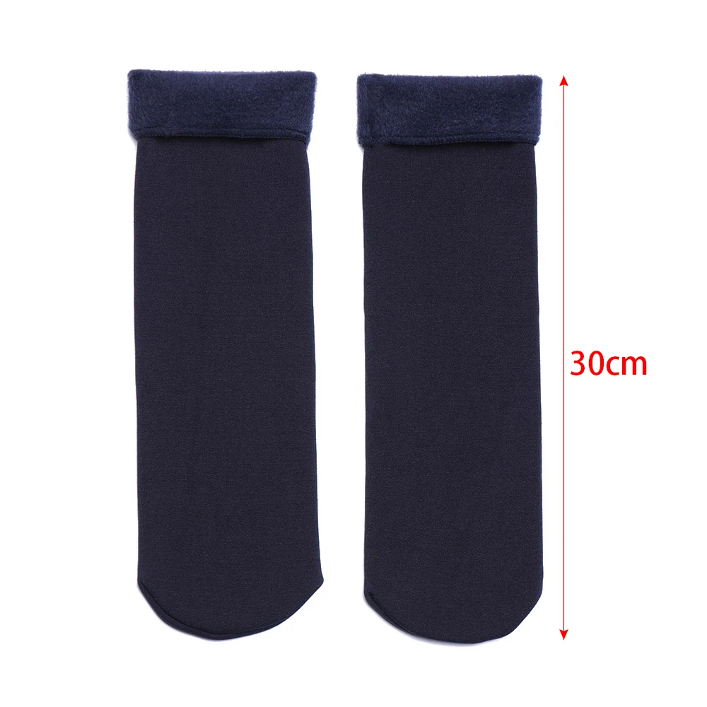 1 Pair Unisex Free Size Autumn Winter Velvet Snow Socks Home Floor Sleeping Warm Hosiery Casual Boots | Женская одежда