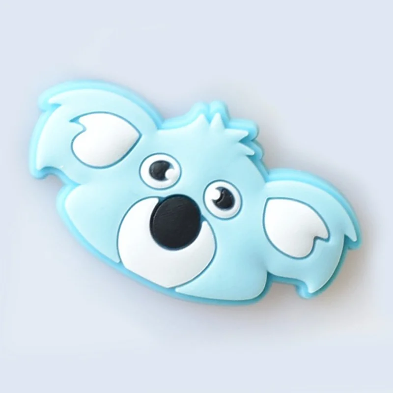 1 шт. Мультяшные животные подвески из ПВХ для обуви милый тигр/Лев/коала