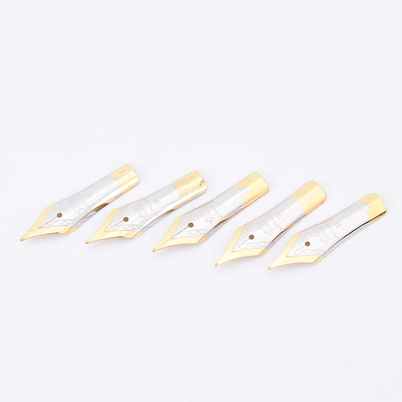 

1 шт. горячая Распродажа Стандартный классическая офисная металлическая ручка перьевая ручка наконечник Металл прямой наконечник для Jinhao