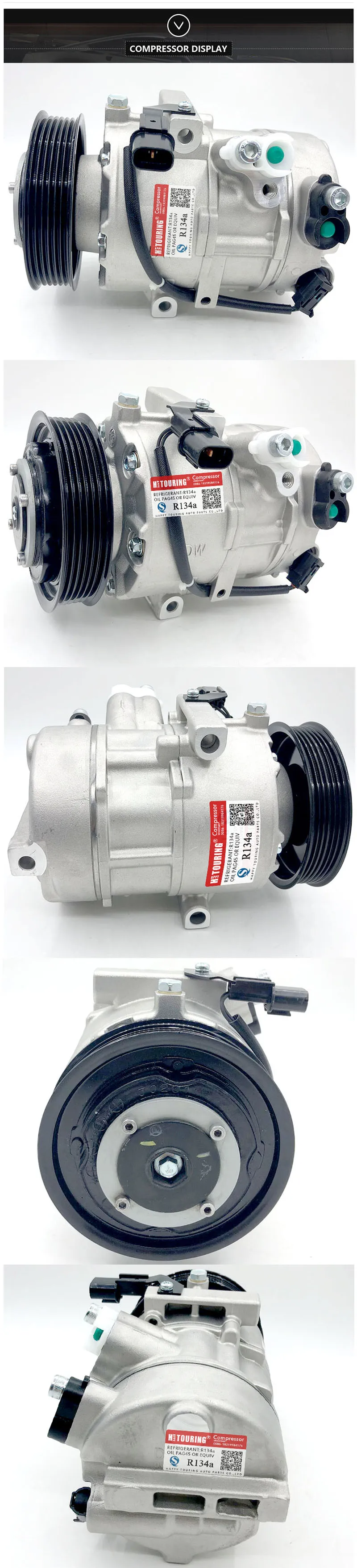DVE16 AC компрессора кондиционера для HYUNDAI i40 2010- Kia Sportage 2012 2013 97701-3Z500 977013Z500 P30013-3500 P300133500 700510860