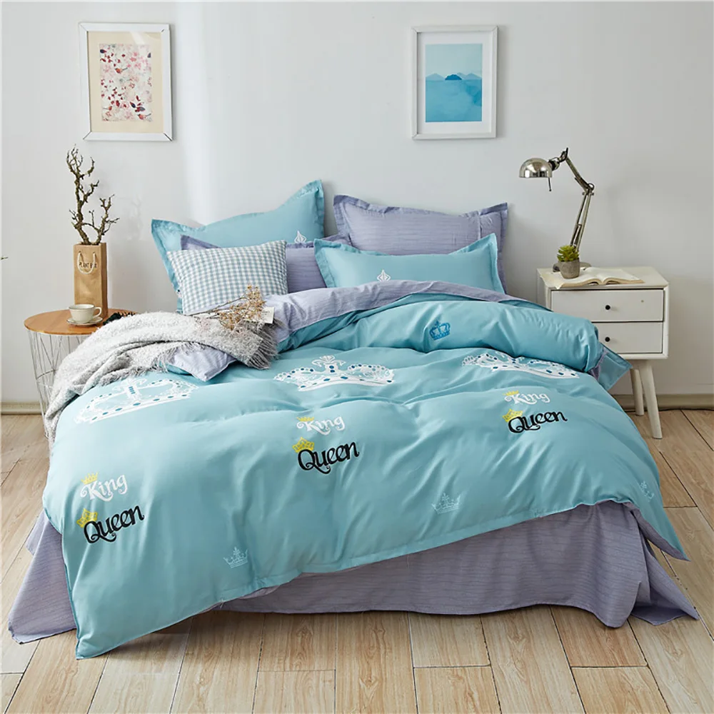 Thumbedding Floral Bedding Set Luxury Elegant Soft Brown Duvet Cover King Size Queen Twin Full Single Unique Design Bed | Дом и сад