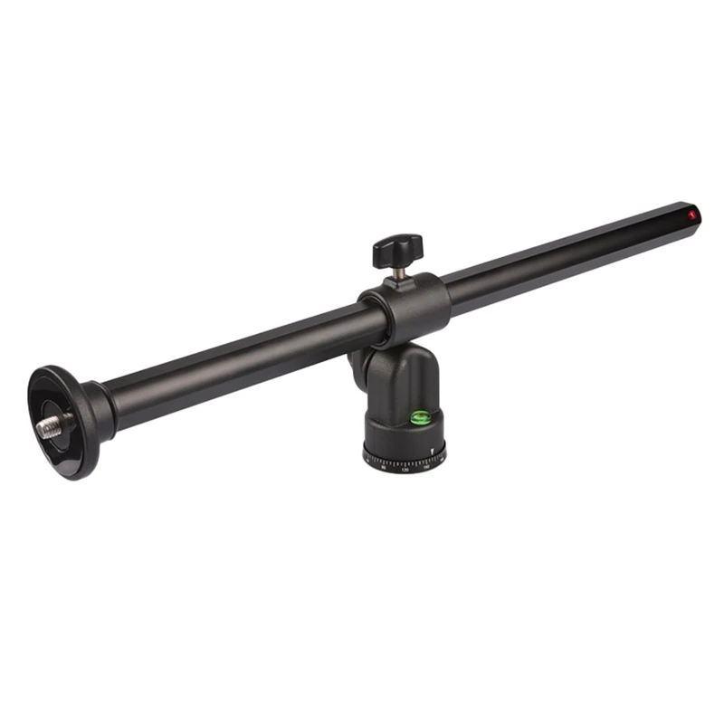

360 Degree Rotatable Multi-Angle Aluminum Alloy Camera Tripod Center Column Arm with Locking System