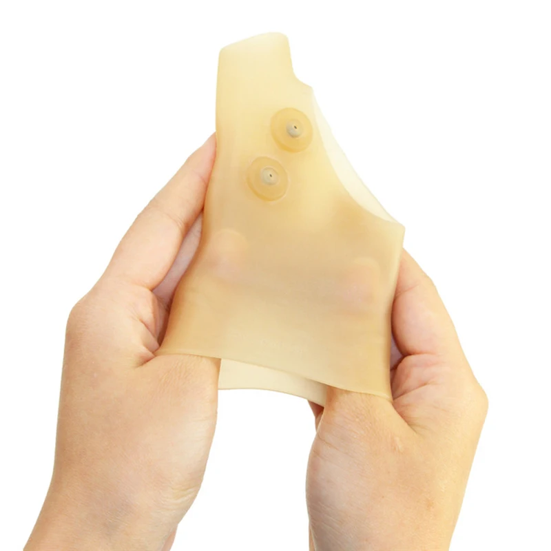

1 Pair Breathable Silicone Wrist Thumb Support Braces Soft Lightweight Splint Braces HANW88