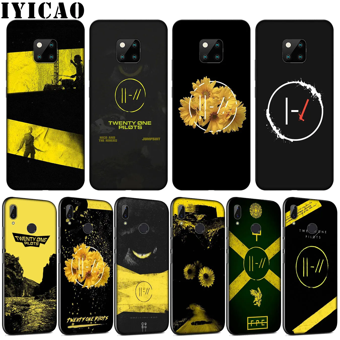 Мягкий силиконовый чехол Twenty One Pilots 21 для телефона Huawei Mate 30 20 10 Pro Обложка Nova 5i 4 3 3i 2i