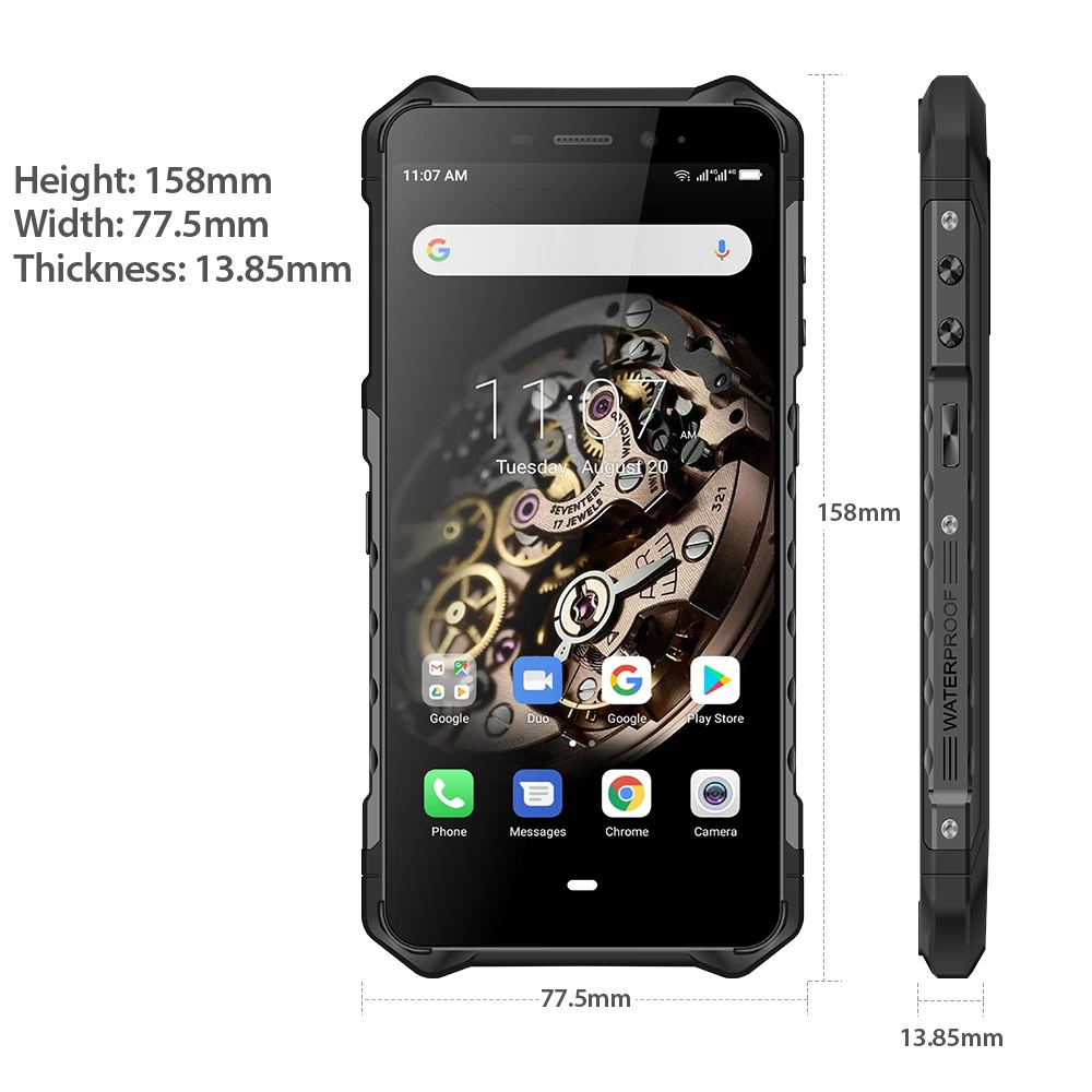 Ulefone Armor X5 MT6763 Octa core ip68 Rugged Waterproof Smartphone Android 9.0 RAM 3GB ROM 32GB NFC 4G LTE 5000mAh Mobile Phone