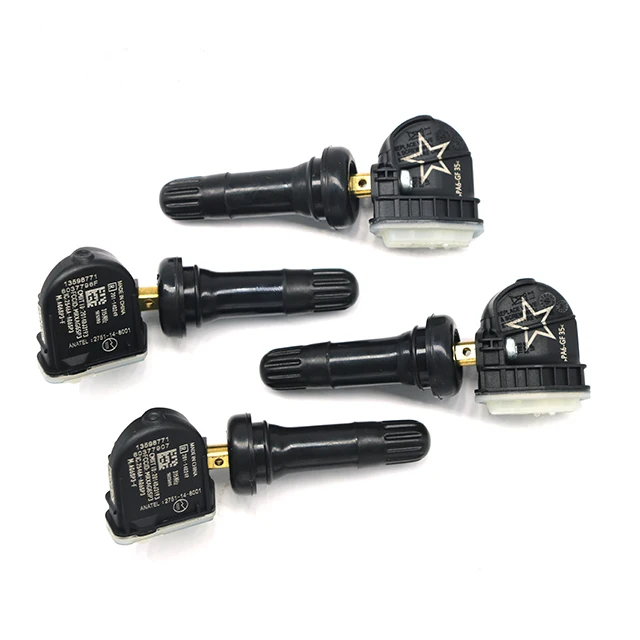 

4 PCS Car Tire Pressure Monitor Sensor TPMS OE 13598771 314.9MHZ For:BUICK Enclave/CHEVROLET:Avalanche/Aveo/Silverado/Tahoe