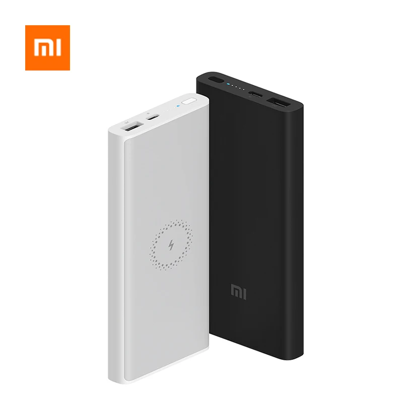 Оригинальный внешний аккумулятор Xiaomi WPB15ZM 10000 мАч быстрая беспроводная внешняя