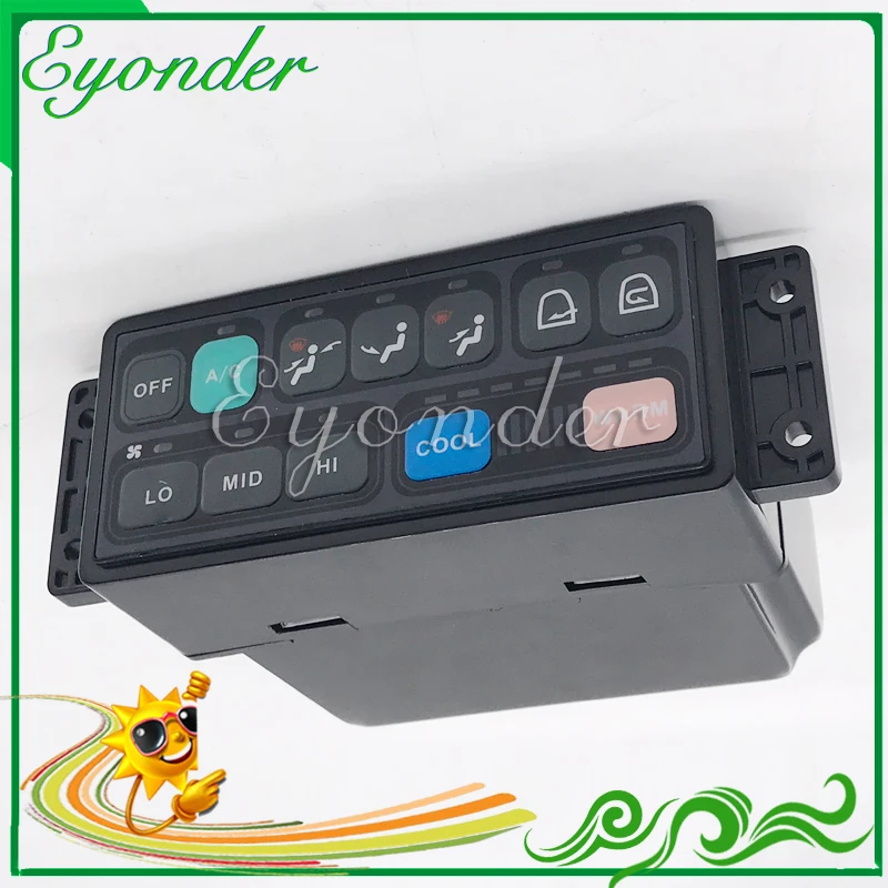 

AC A/C Air Conditioning Conditioner Control Controller Panel for Daewoo Doosan Excavator MEGA 160 MEGA 200 543-00049 2543-9031A