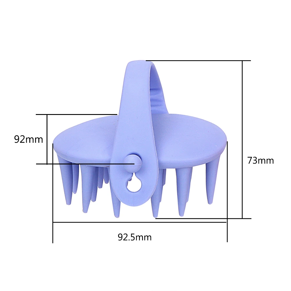 

Handheld Head Body To Wash Clean Care Itching Bath Brush props Scalp Massage Comb Massage Brush Comb Random Color