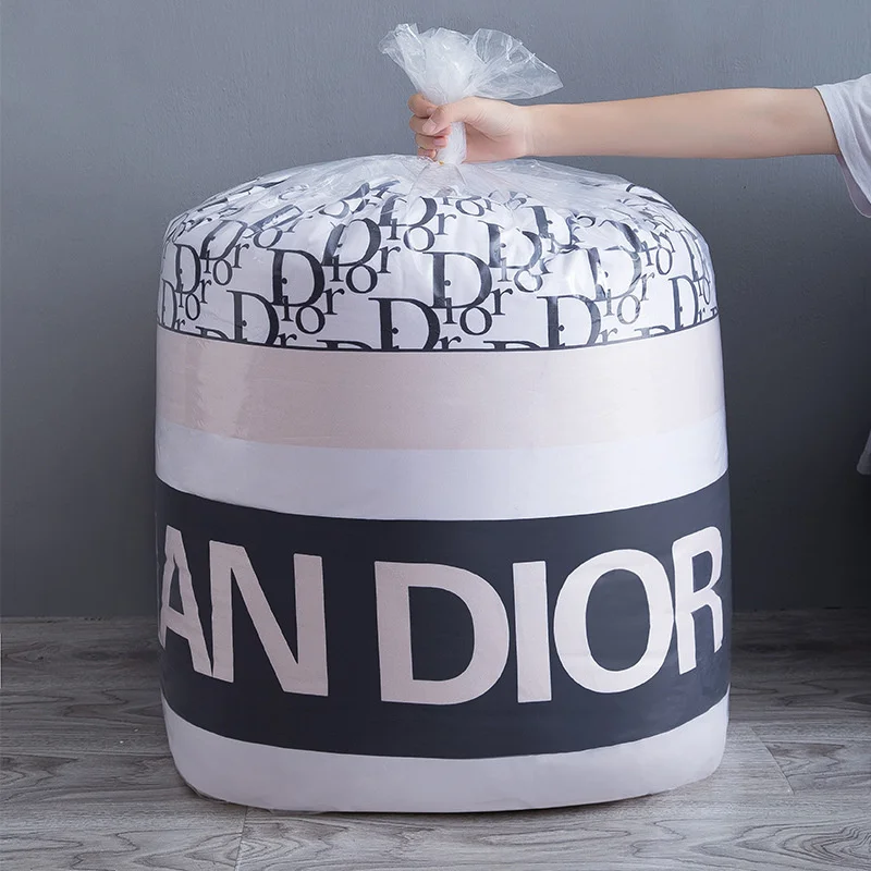 

Quilt Clothes Storage Bag Home Storage Supplies Plastic Waterproof Portable Folding Bed Linings Large Capacity Storage Organizer