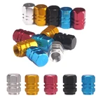 Колпачки на клапан шины автомобиля, 4 шт., из алюминиевого сплава, обод для шины, пылезащитные, для автомобилей, мотоциклов, грузовиков, велосипедов