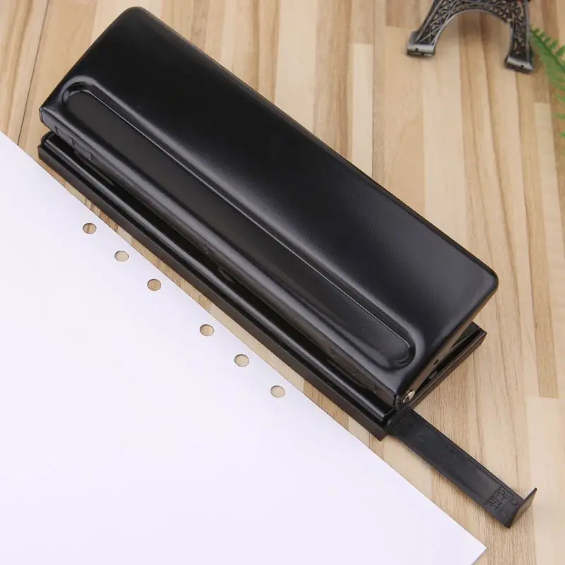 Ремесленный резак для бумаги с 6 отверстиями регулируемый DIY A4 A5 A6 дырокол со