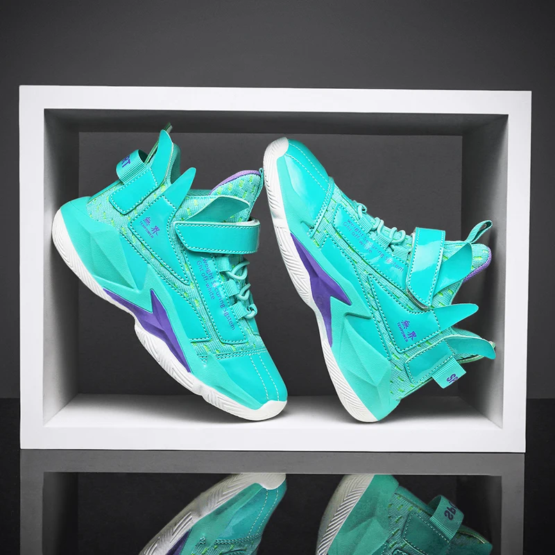 

Jane New Kids Basketball Sneakers Children Sports Shoes Breathable Mesh Casual Walking Outdoor Lightweight Girls boys Shoes