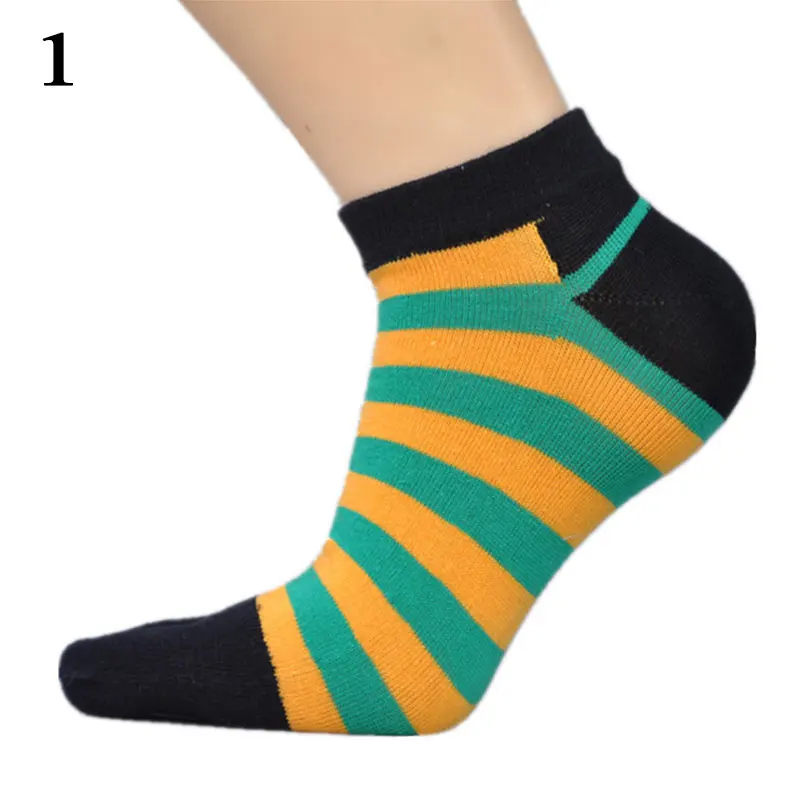 Носки мужские с пятью пальцами хлопковые низкие короткие носки повседневные