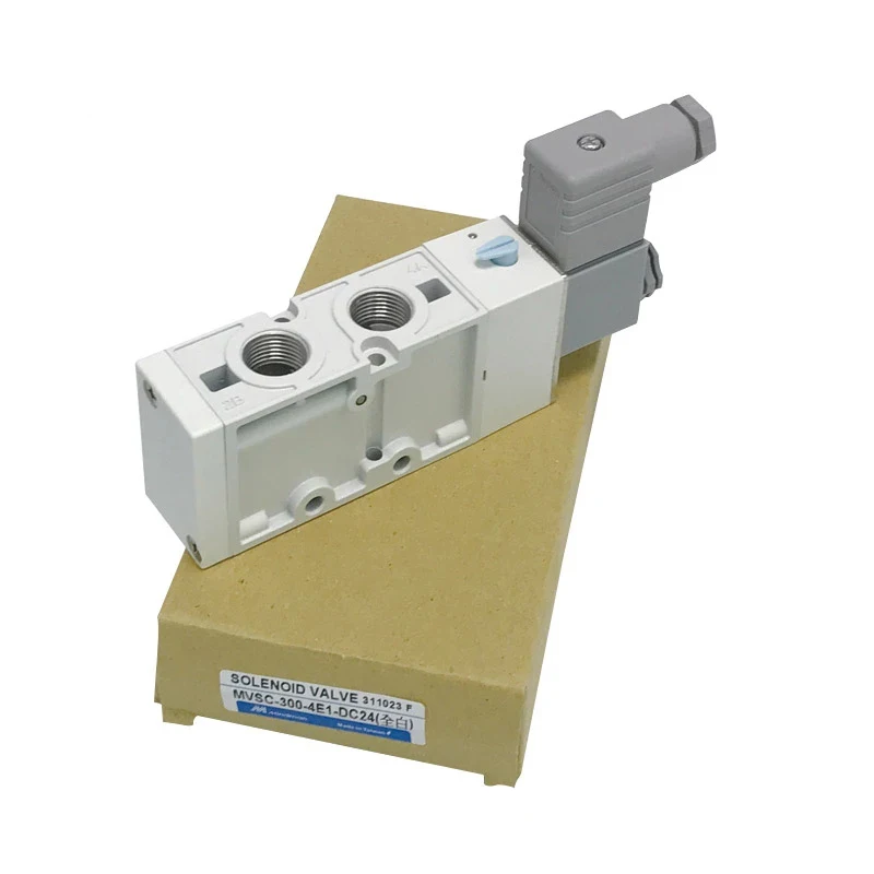MVSC-300-4E1-DC24 Taiwan электромагнитный клапан MINDMAN DV24V/AC220V ручные клапаны кондиционера