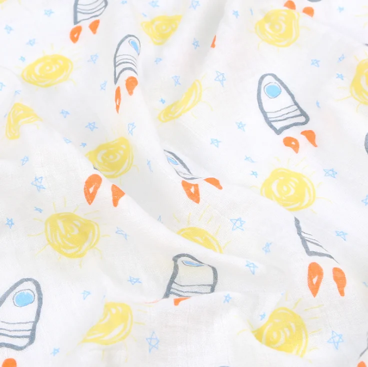 

1Pc Muslin 100% Cotton Baby Swaddles Soft Newborn Blankets Bath Gauze Infant Wrap Sleepsack Stroller Cover Play Mat Baby Deken