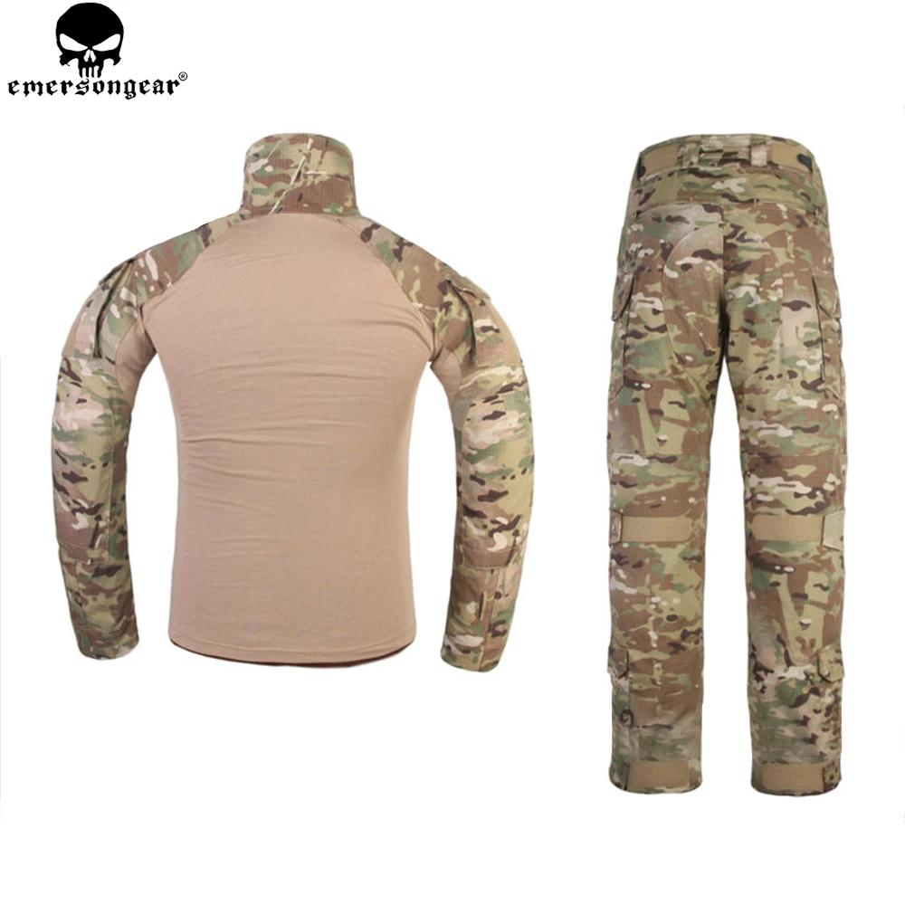 Emersongear тактическая женщина G3 боевая униформа брюки и рубашка страйкбол мультикам