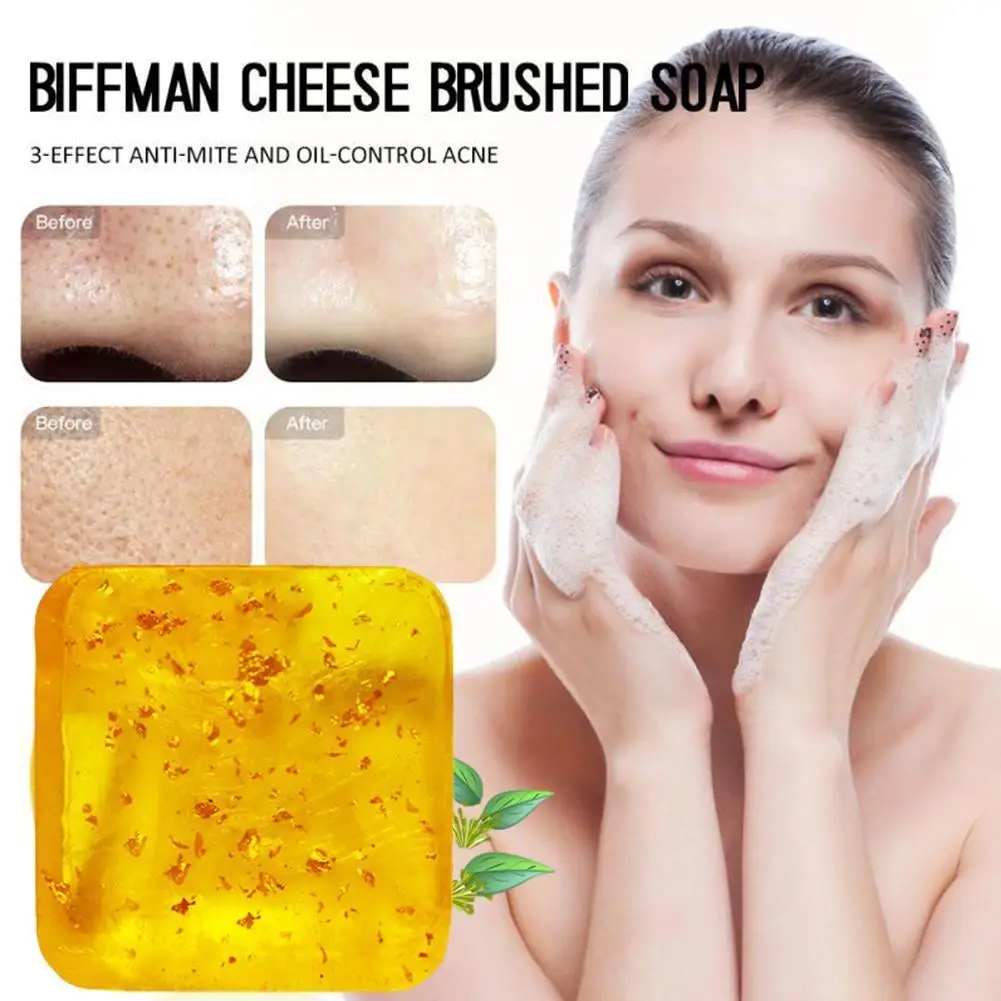 

1PC Handmade Soap Lightening Skin Soap Face & Body Wash Deep Skin Cleanser Active Effective Skin Cleansing Bath Soap Drop Ship