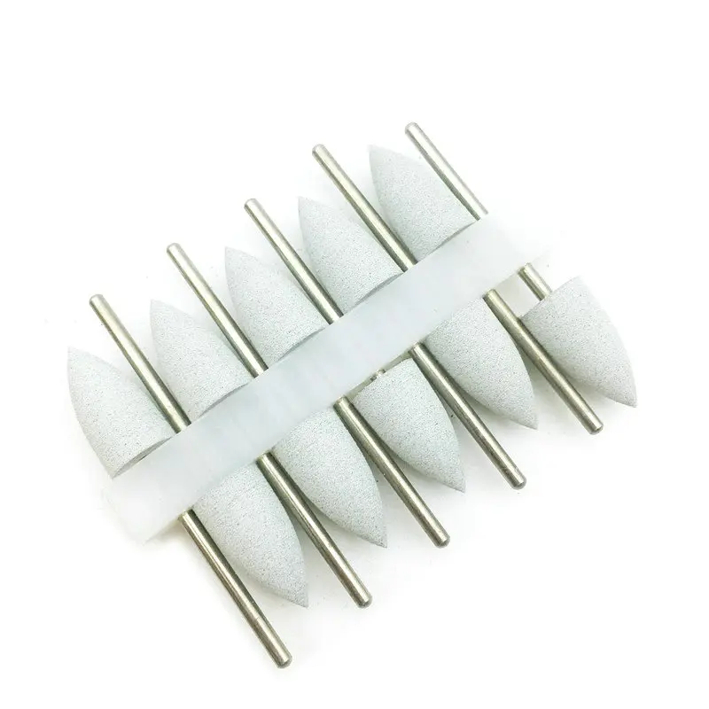 50 шт. устройство для полировки зубов силиконовая резина полировальные сверла